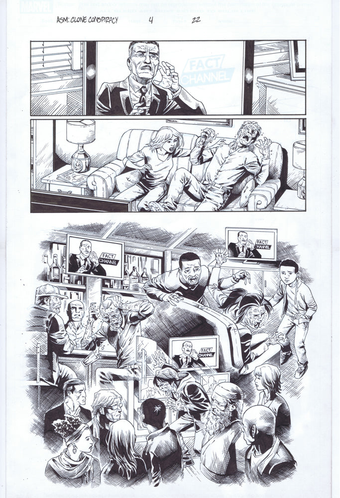 Amazing Spiderman - Clone Conspiracy #4 - Page 22