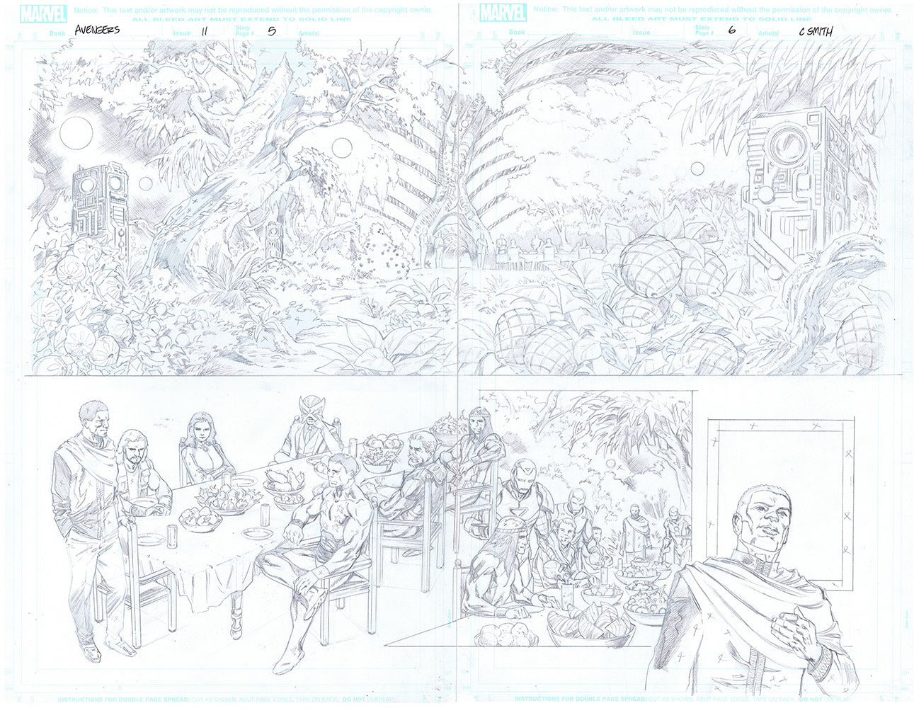 Avengers (2018) #11 - Page 05 & 06 - Double Spread