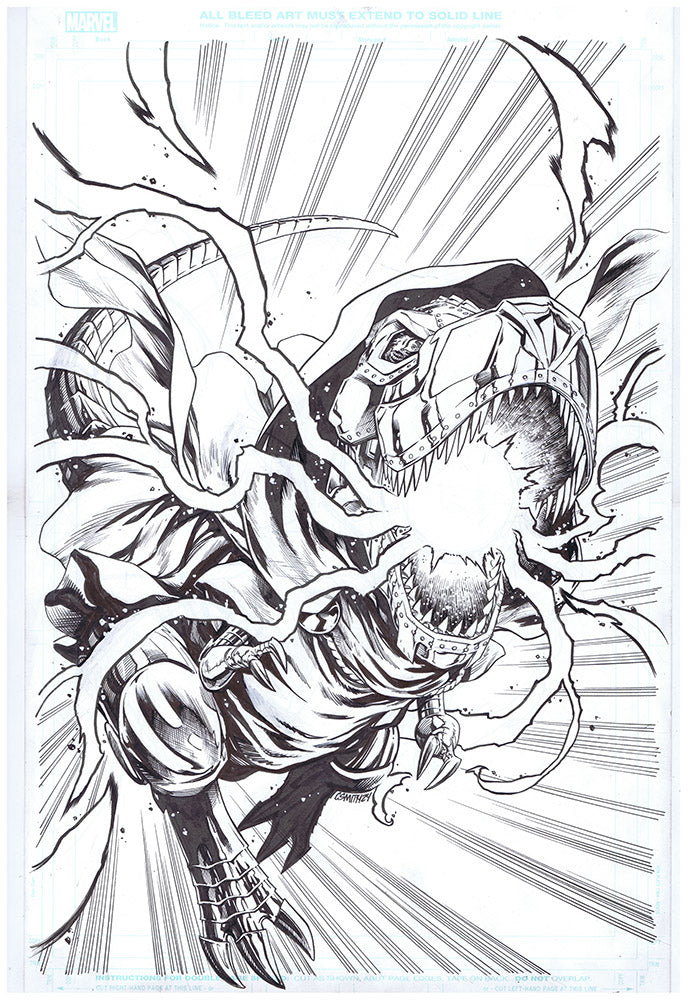Doomasaur Marvel Variant Cover