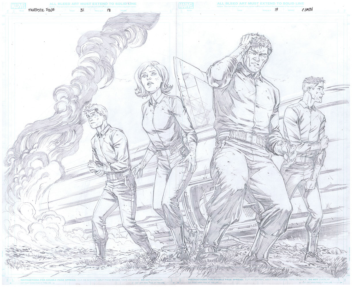 Fantastic Four #31 - Page 18 & 19 - Double Spread