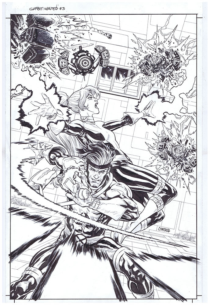 Gambit: Wanted #3 - Variant Cover