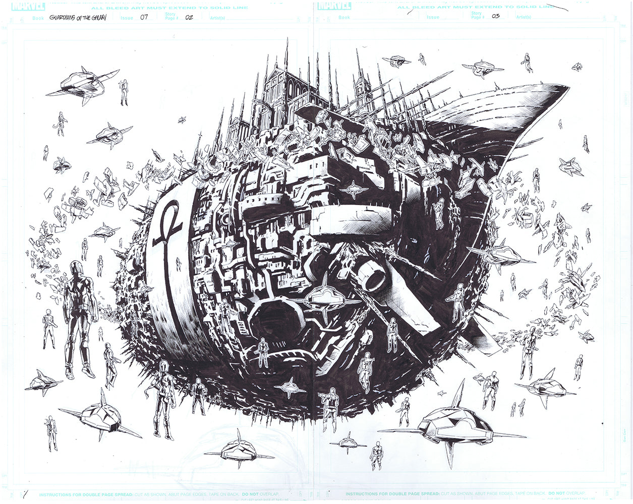 Guardian of the Galaxy #07 - Page 02 & 03 - Double Spread