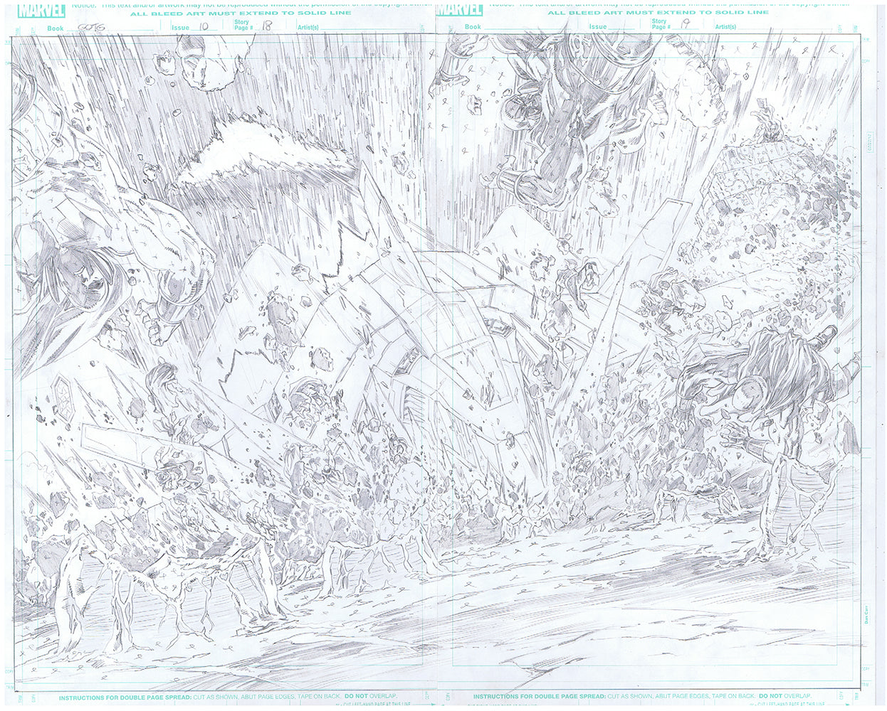 Guardians of the Galaxy - #10 - Page 18 & 19 - Double Spread