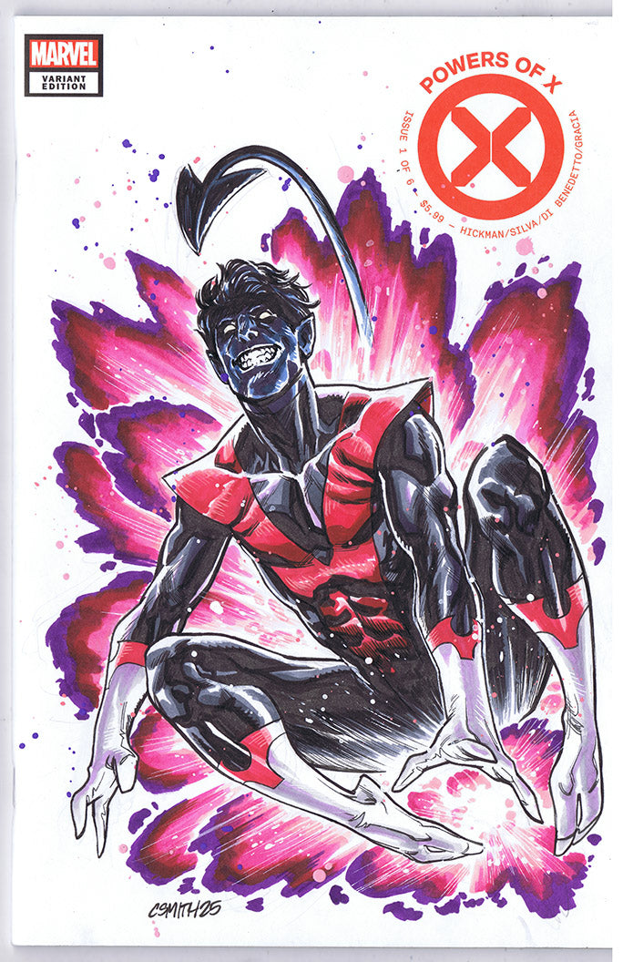 Nightcrawler - Powers of X #1 Sketch Cover