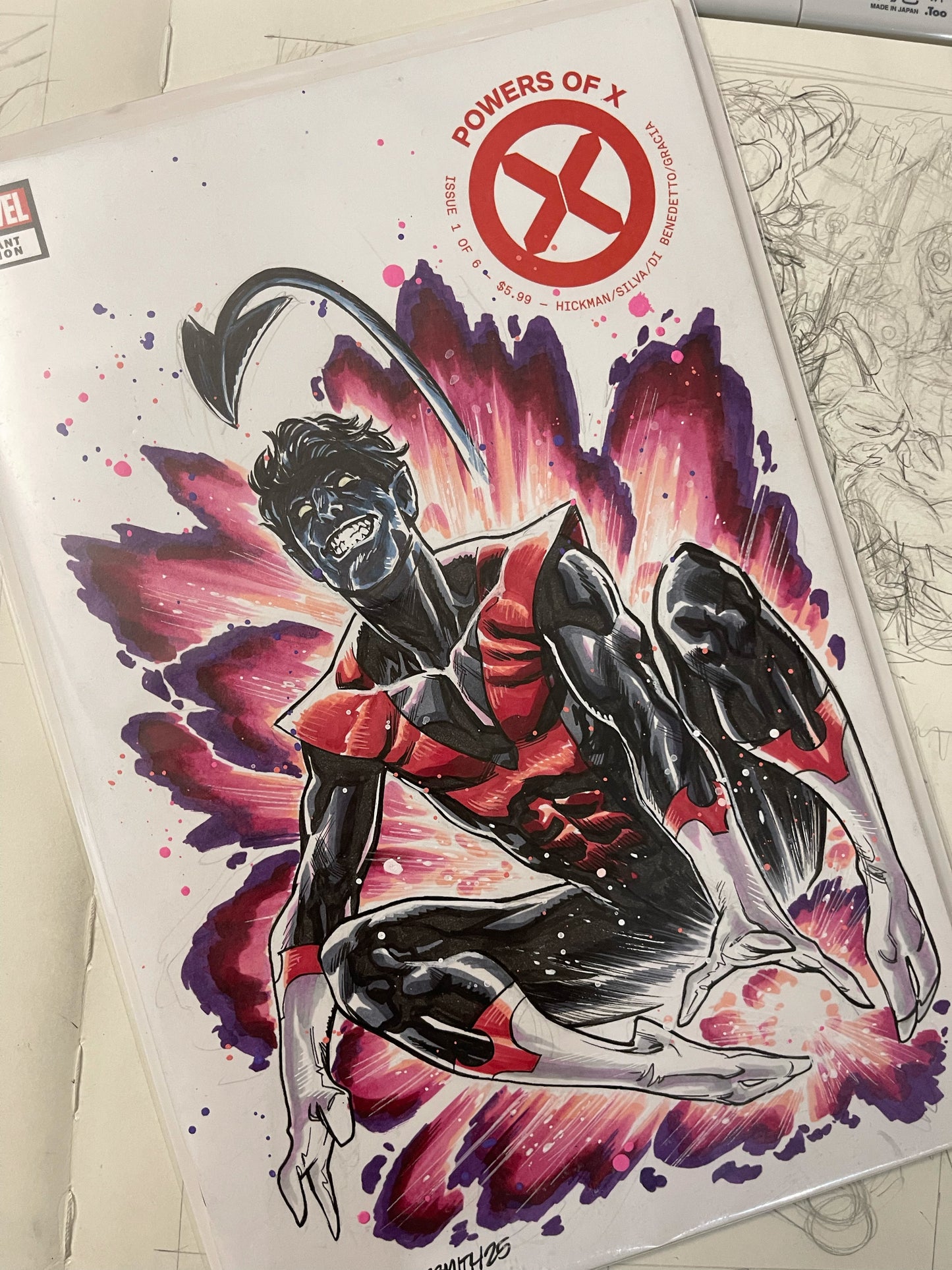 Nightcrawler Sketch Cover