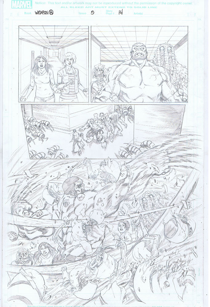 Weapon H - #05 - Page 14
