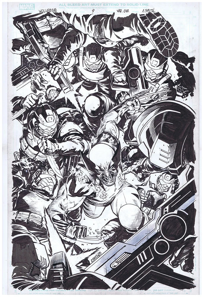 Wolverine #9 Variant Cover