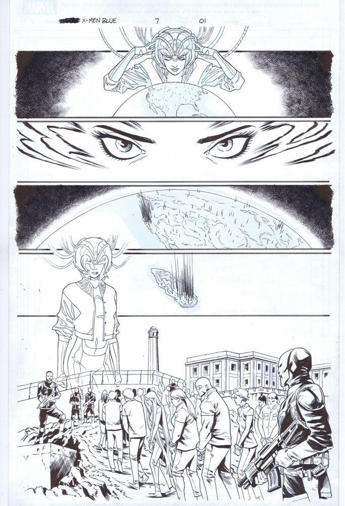X-Men Blue - #7 - Page 01