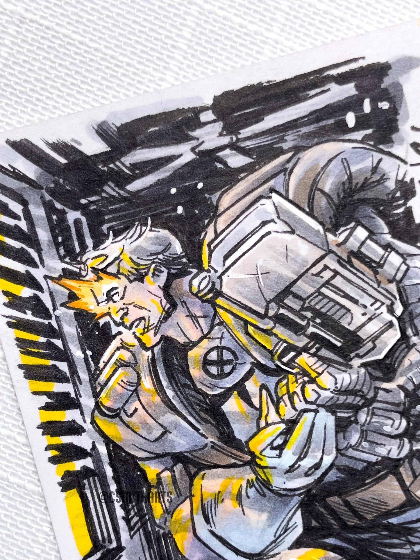 Cable Sketch Card