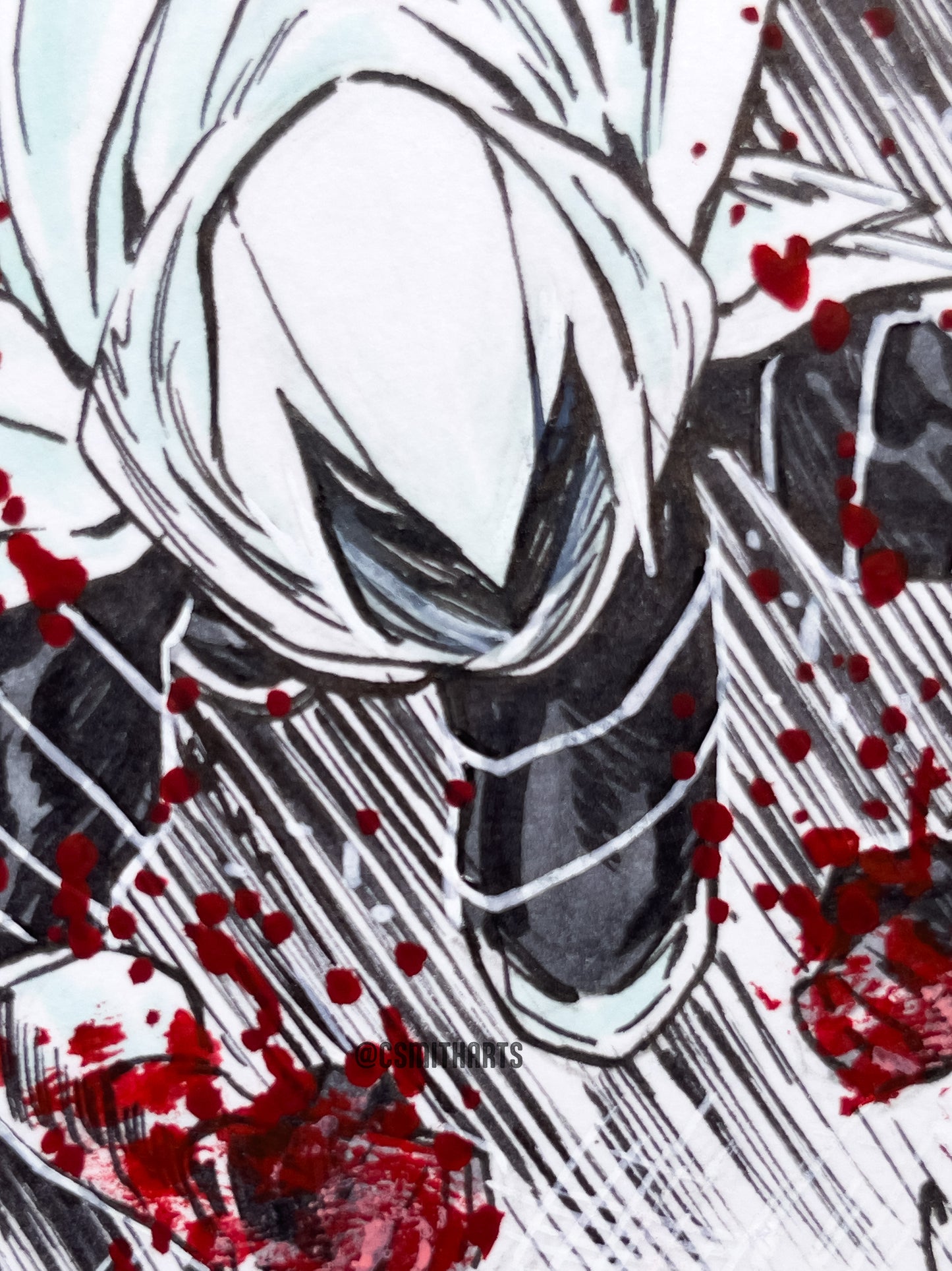 Moon Knight Sketch Card 2