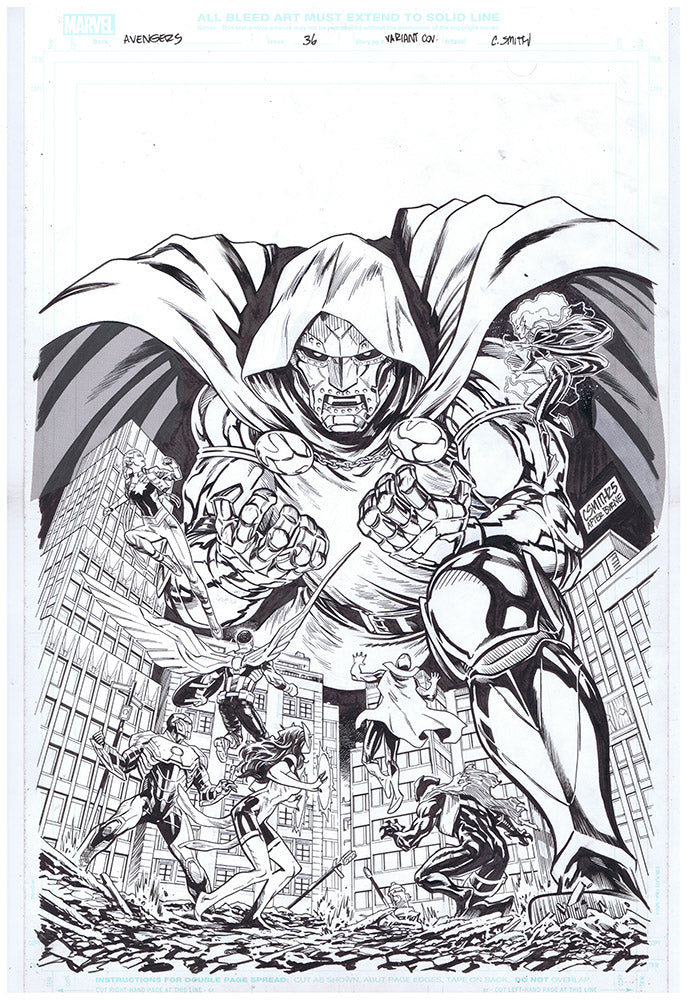 Avengers Variant Cover - #36