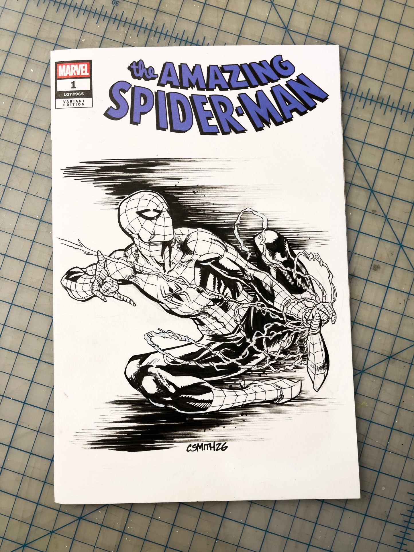 Amazing Spider-Man #1 Sketch Cover