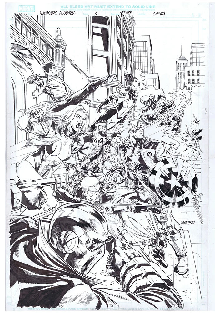 Avengers Assemble #1 variant cover