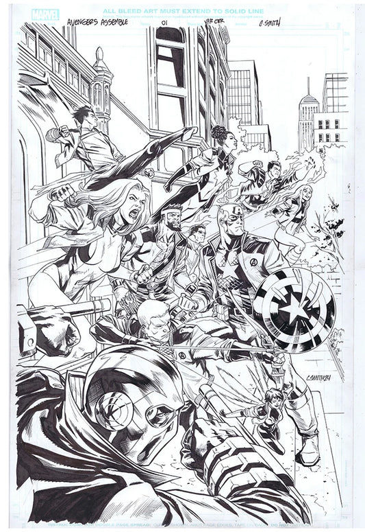 Avengers Assemble #1 variant cover