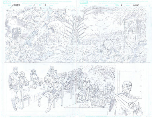 Avengers (2018) #11 - Page 05 & 06 - Double Spread