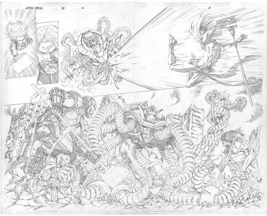 Captain Marvel - #20 - Page 14 & 15 - Double Spread