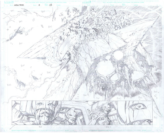 Captain Marvel - #18 - Page 02 & 03 - Double Spread