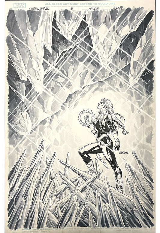 Captain Marvel Variant Cover #08