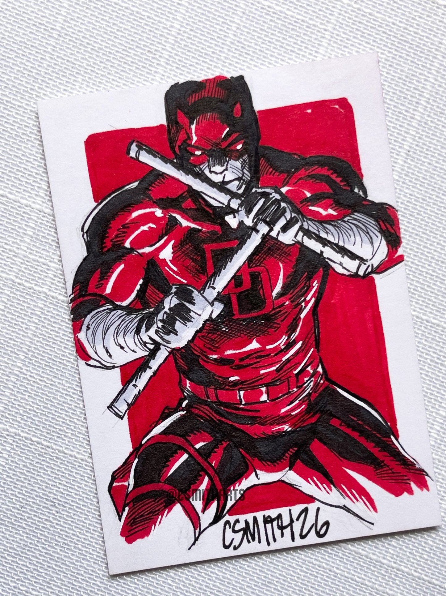 Dare Devil Sketch Card