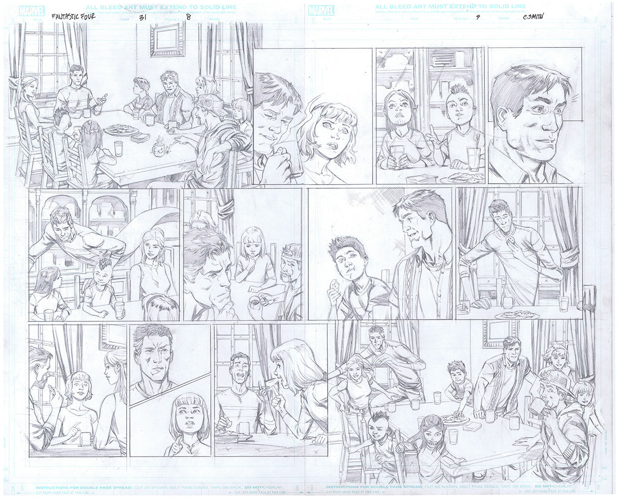 Fantastic Four #31 - Page 08 & 09 - Double Spread