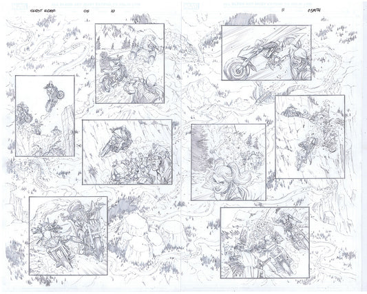 Ghost Rider - #05 - Page 10 & 11 - Double spread