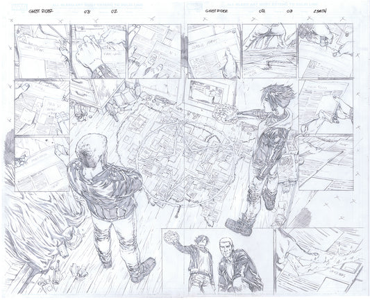 Ghost Rider - #08 - Page 02 & 03 - Double Page Spread