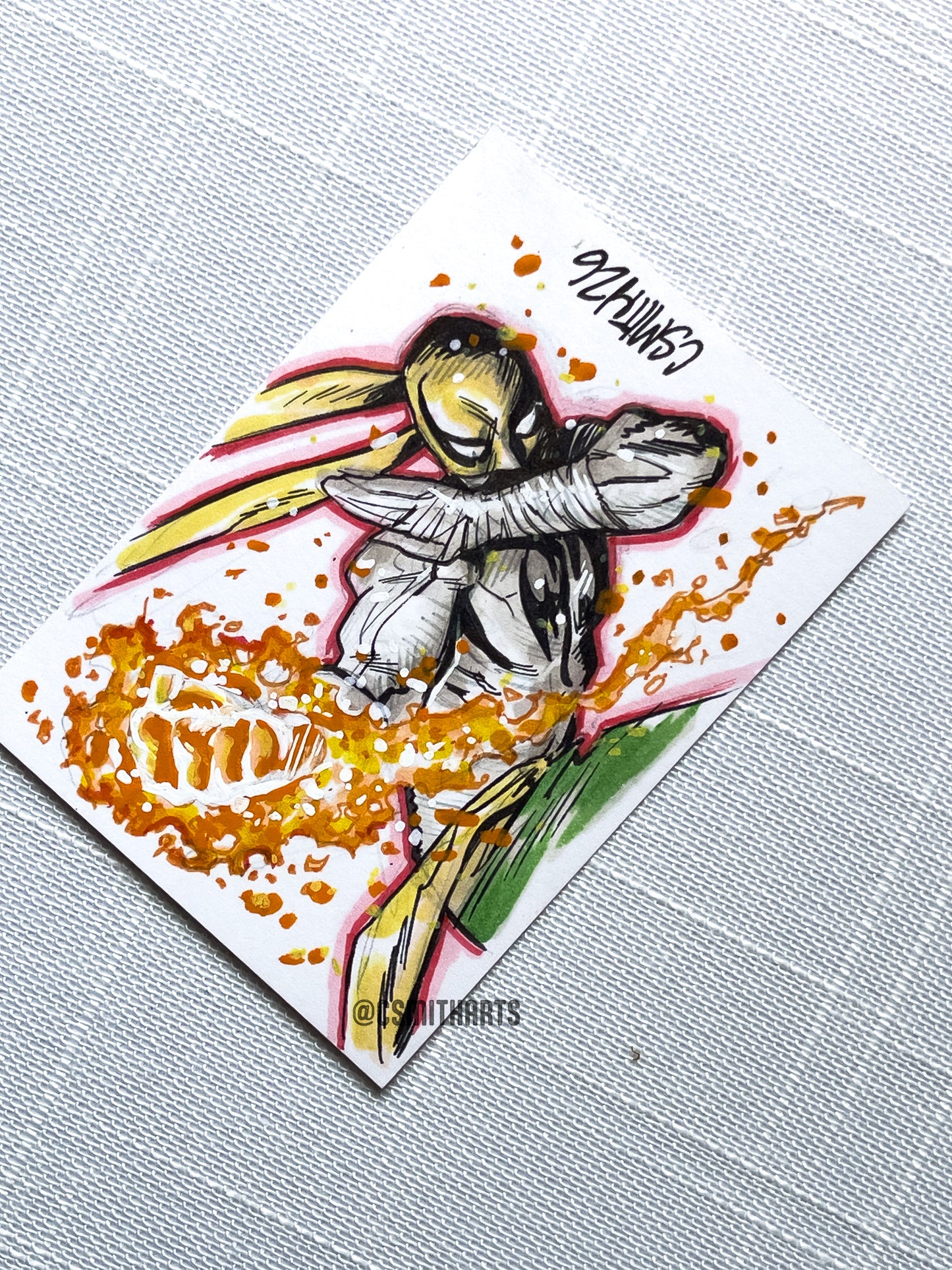 Iron Fist Sketch Card
