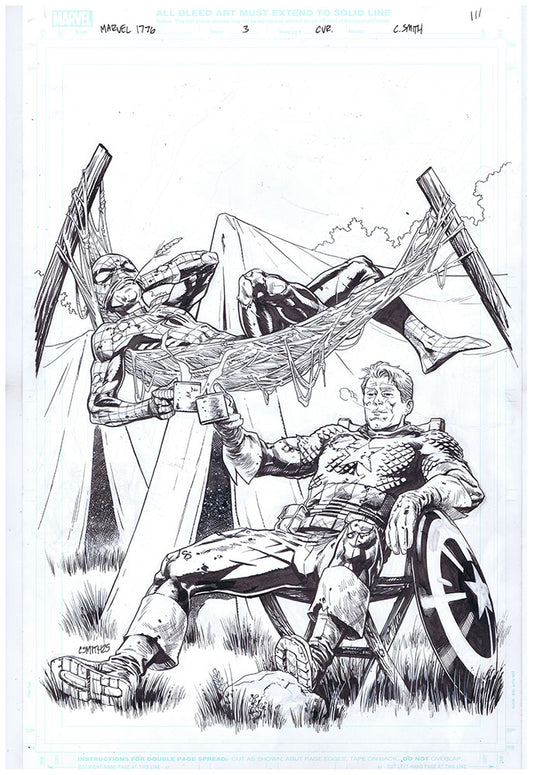 Marvel 1776 Variant Cover #3