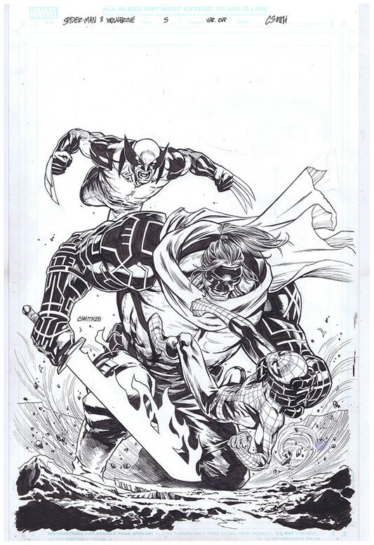 Spider-Man / Wolverine #5 Variant Cover