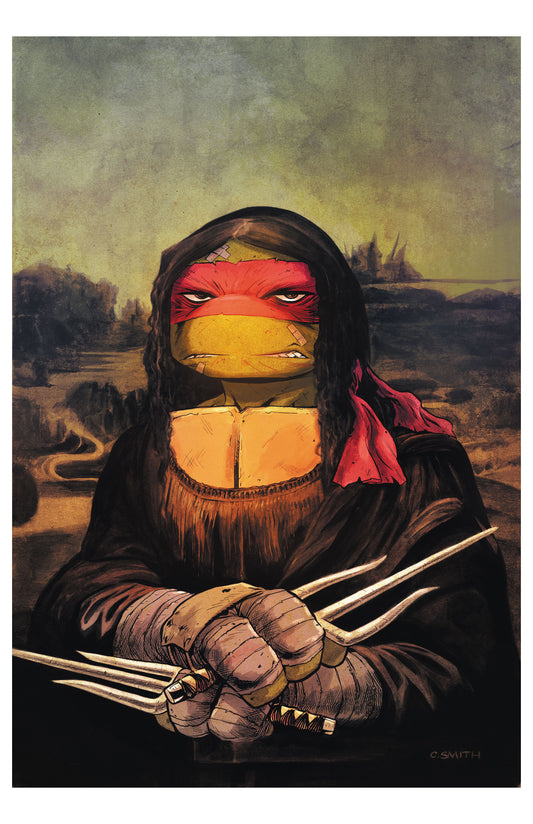 Teenage Mutant Ninja Turtles #57 Cover - Mona Lisa - Print