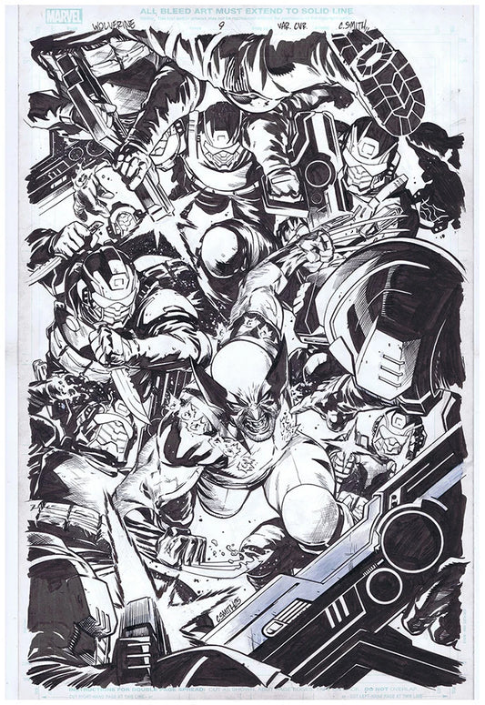 Wolverine #9 Variant Cover