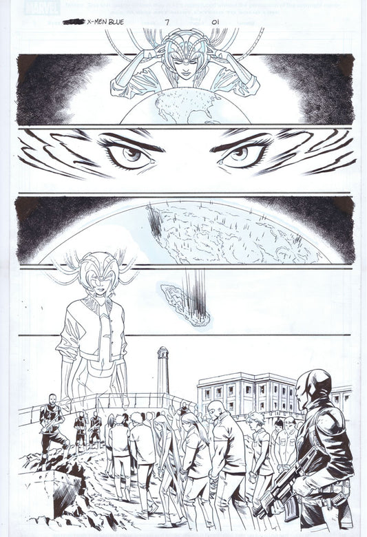 X-Men Blue - #7 - Page 01