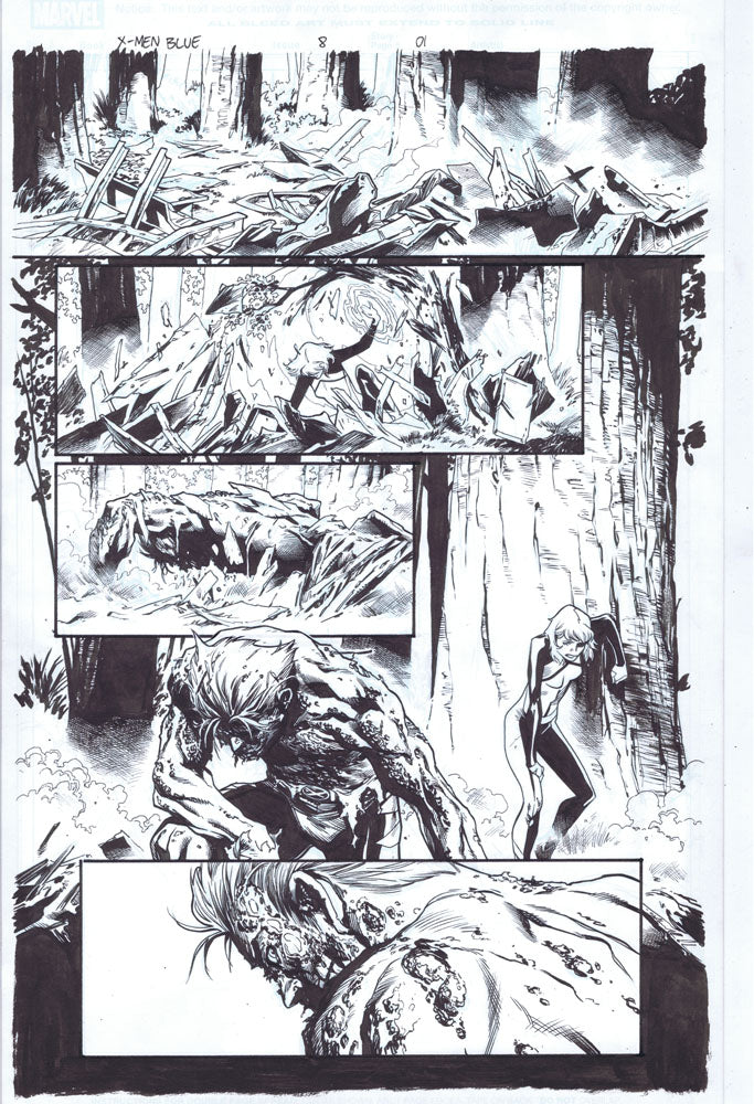 X-Men Blue - #8 - Page 01