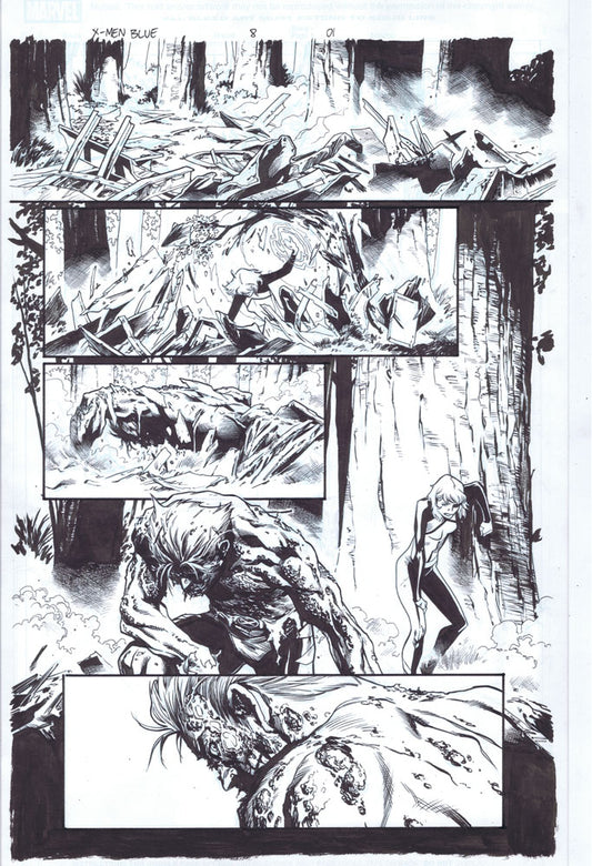 X-Men Blue - #8 - Page 01