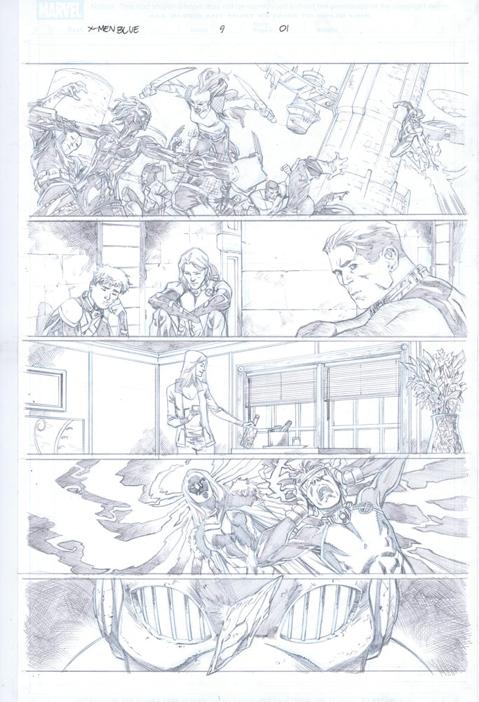 X-Men Blue - #9 - Page 01