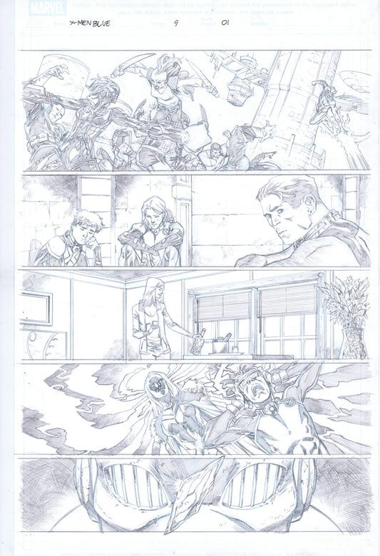 X-Men Blue - #9 - Page 01