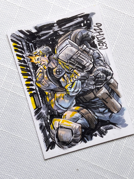 Cable Sketch Card