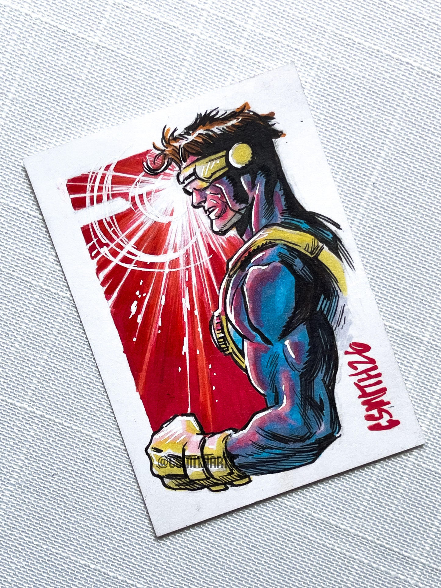 Cyclops Sketch Card