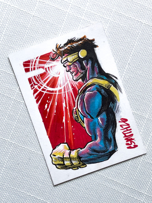 Cyclops Sketch Card