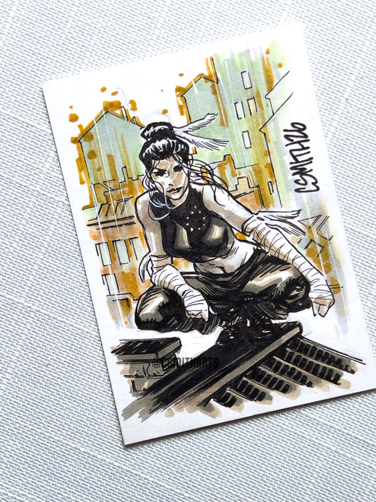 Echo Sketch Card