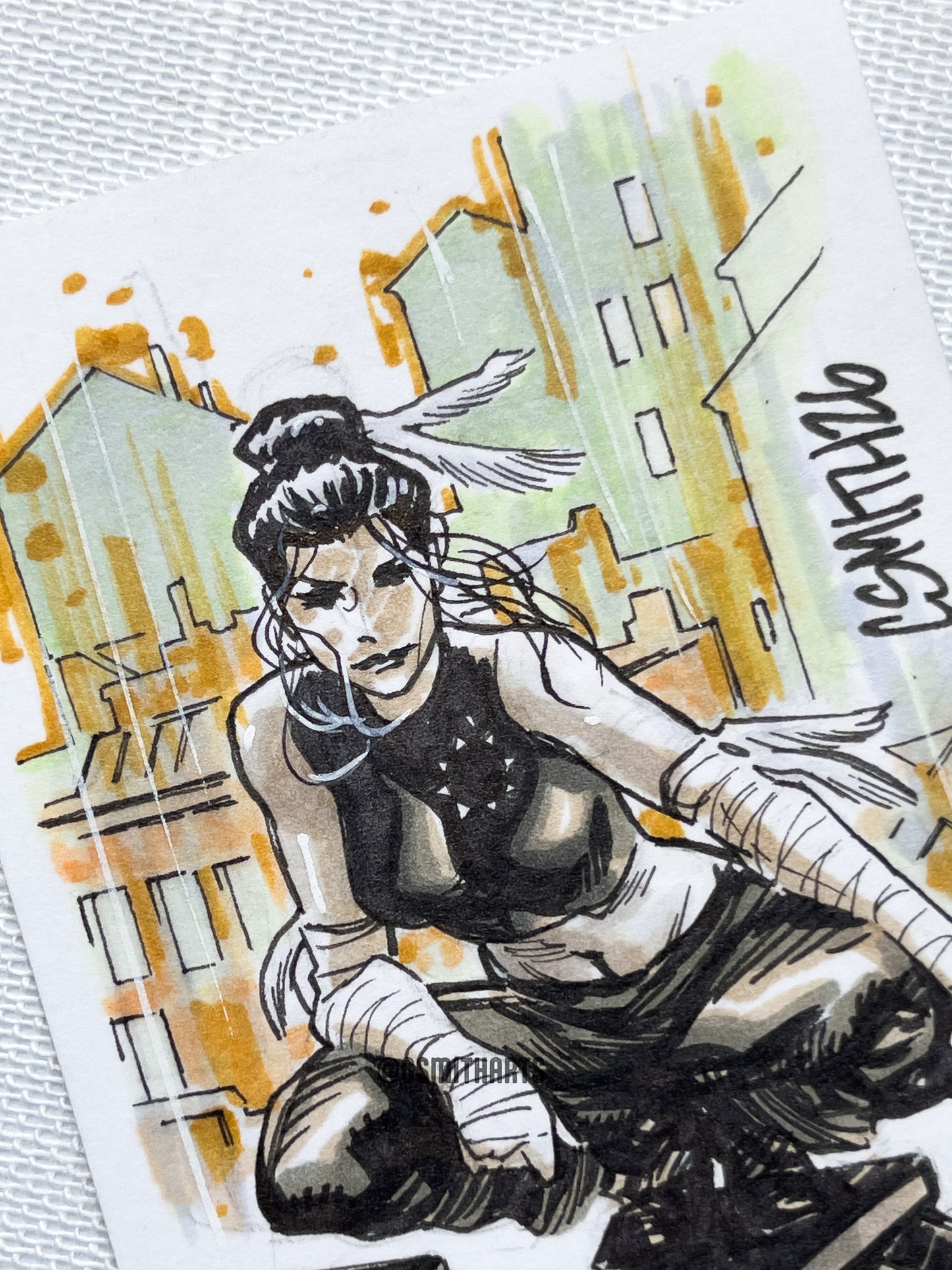 Echo Sketch Card