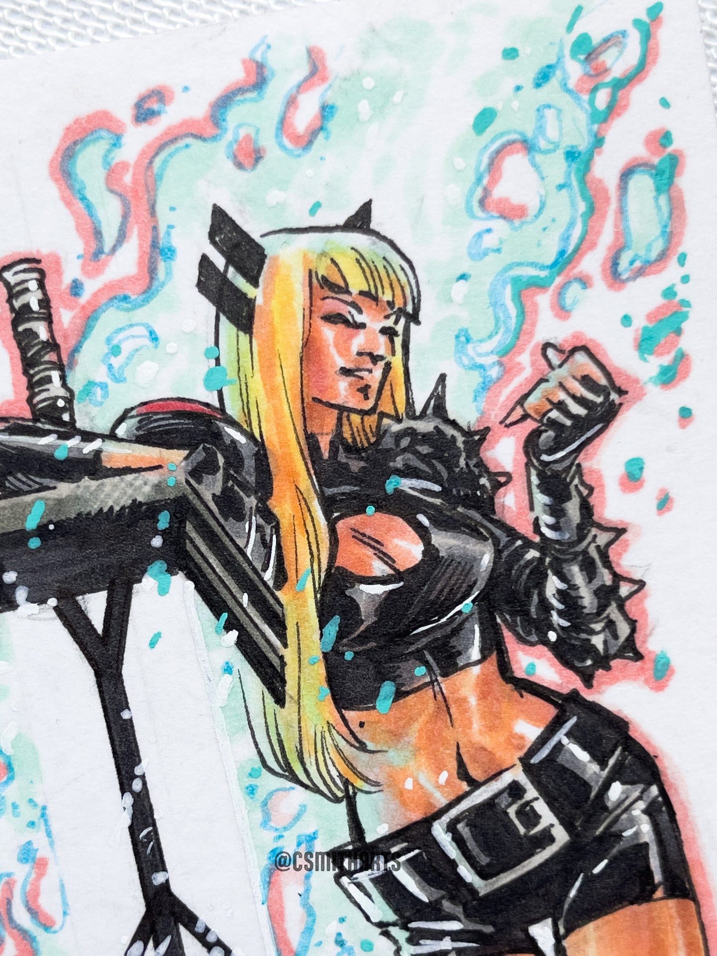 Magik Sketch Card