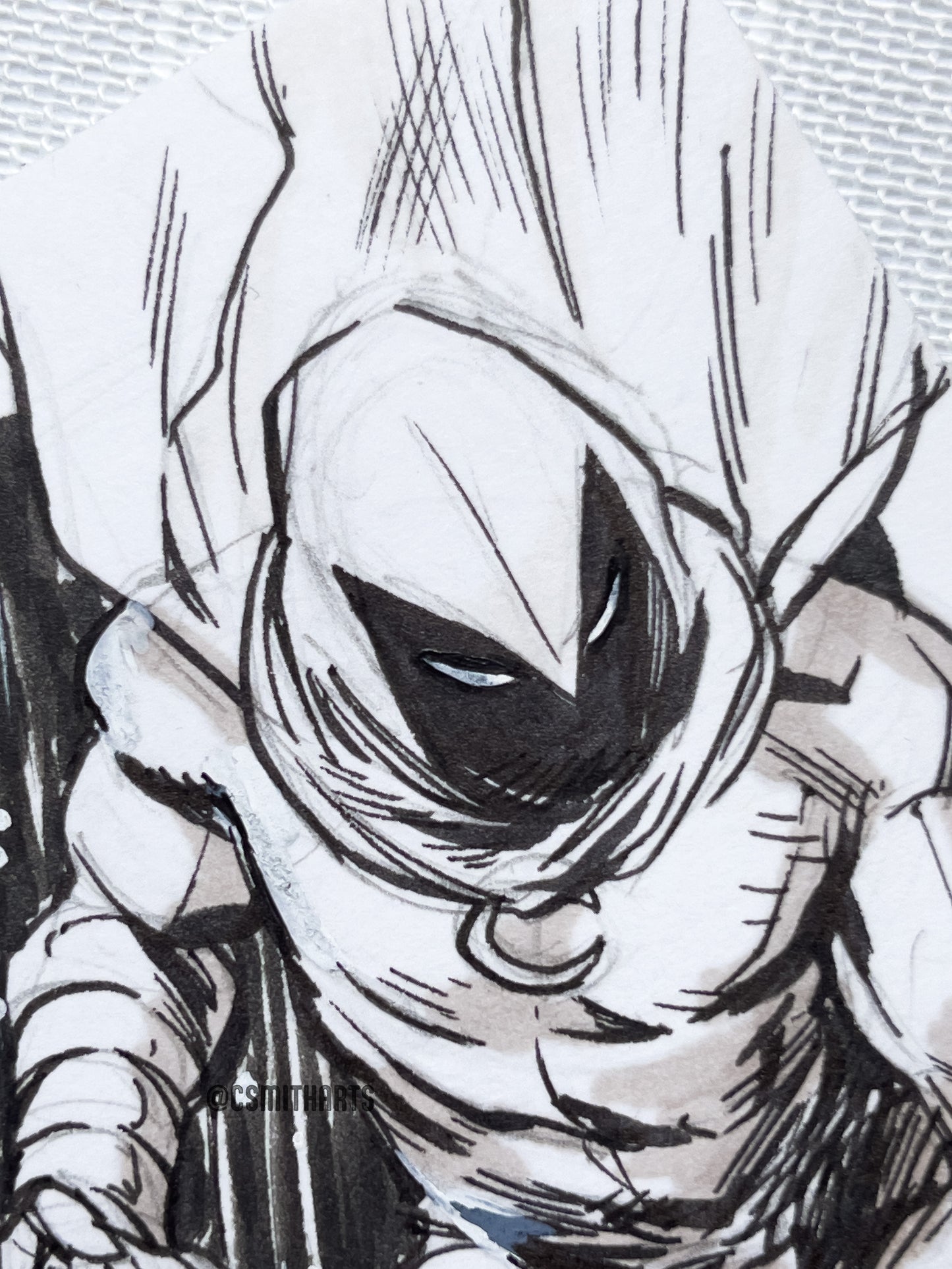 Moon Knight Sketch Card 1