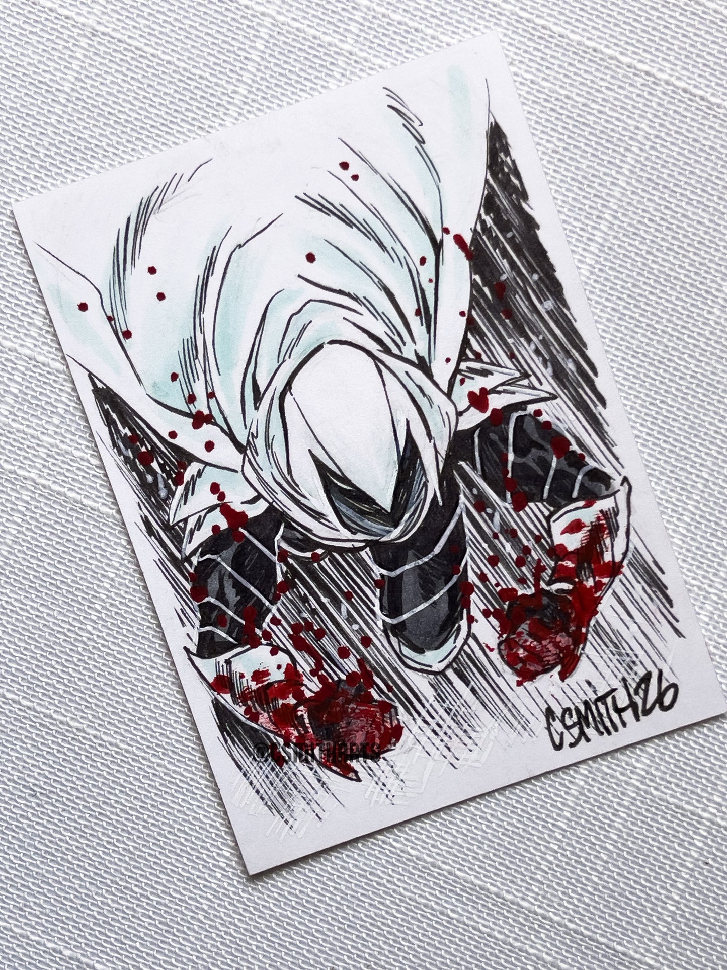 Moon Knight Sketch Card 2