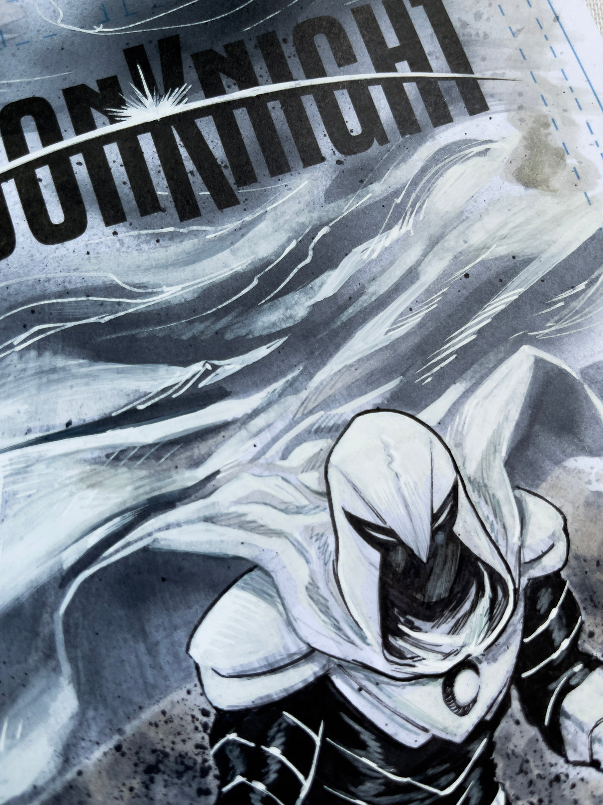 Moon Knight Sketch Cover