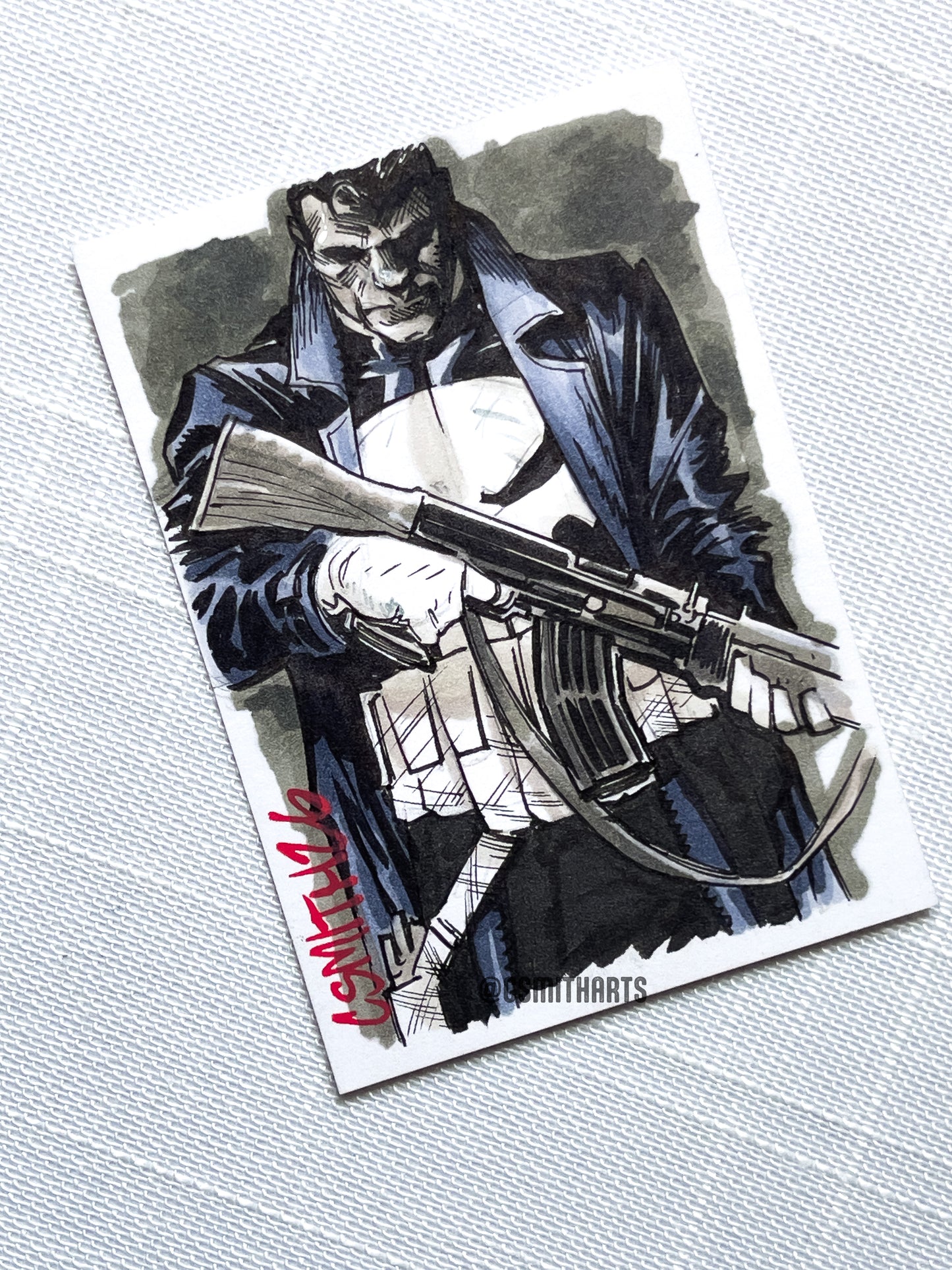Punisher Sketch Card