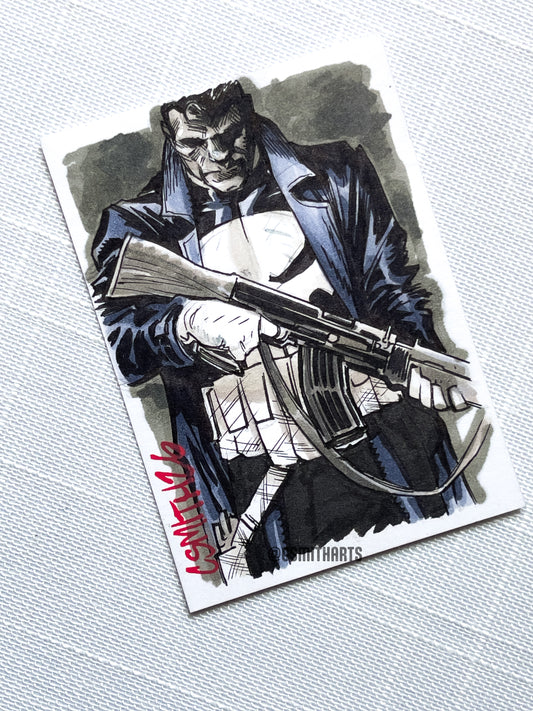 Punisher Sketch Card