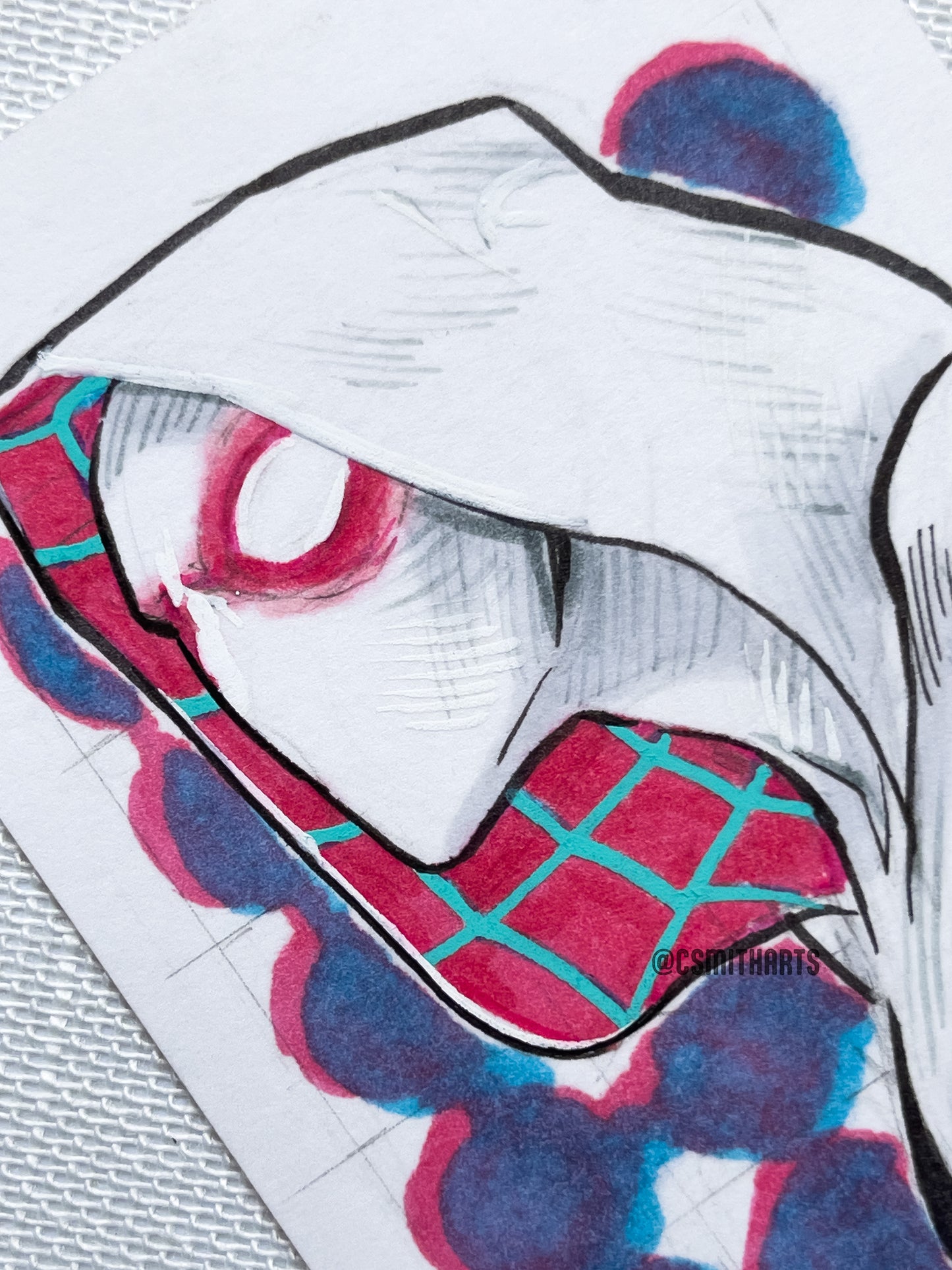 Spider Gwen Sketch Card