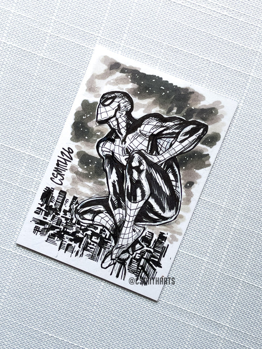 Spider-Man Sketch Card 1