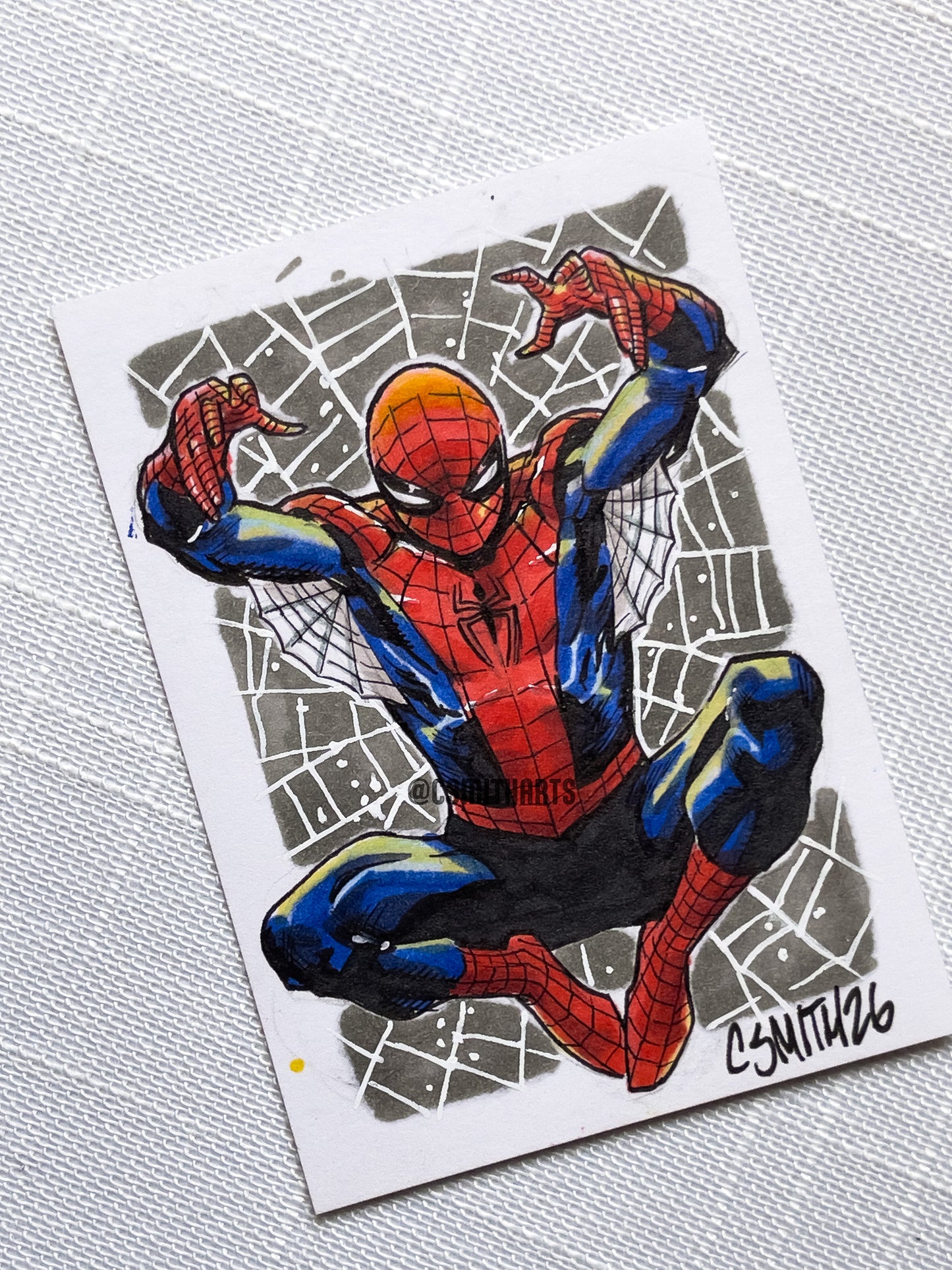 Spider-Man Sketch Card 2